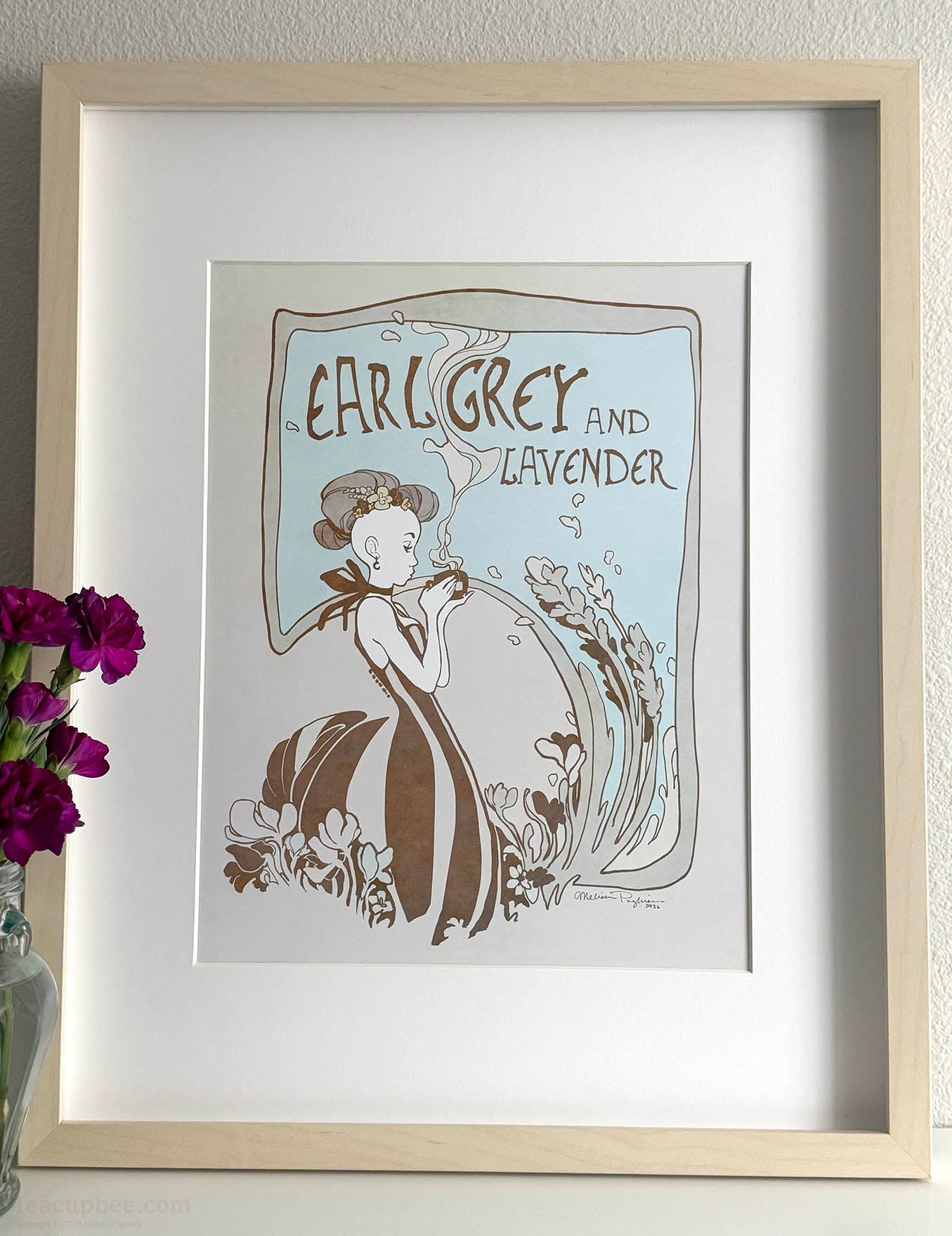 Poster - Earl Grey & Lavender